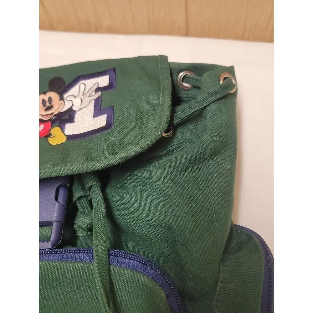 Mickey Mouse Backpack Drawstring Multi-Pockets 12x11x5